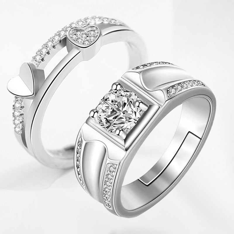 Opening Wedding Simulation Diamond Ring