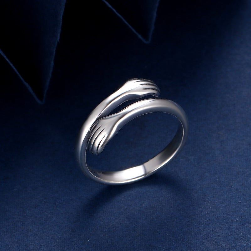Two-handed Hug Ring