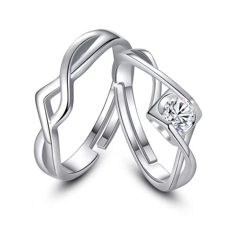 Opening Wedding Simulation Diamond Ring