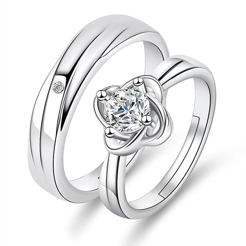 Opening Wedding Simulation Diamond Ring