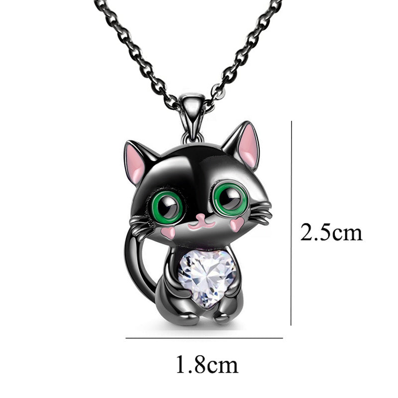 Black Cat Necklace