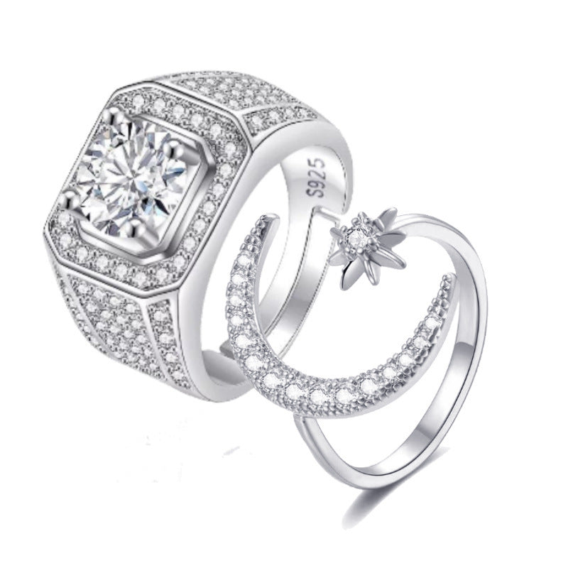 Opening Wedding Simulation Diamond Ring