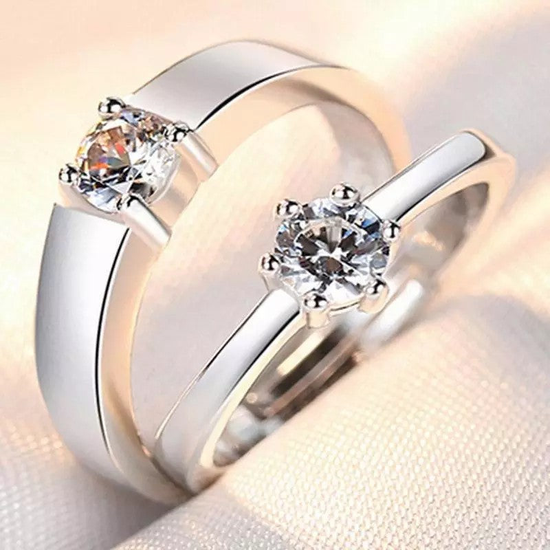 Opening Wedding Simulation Diamond Ring