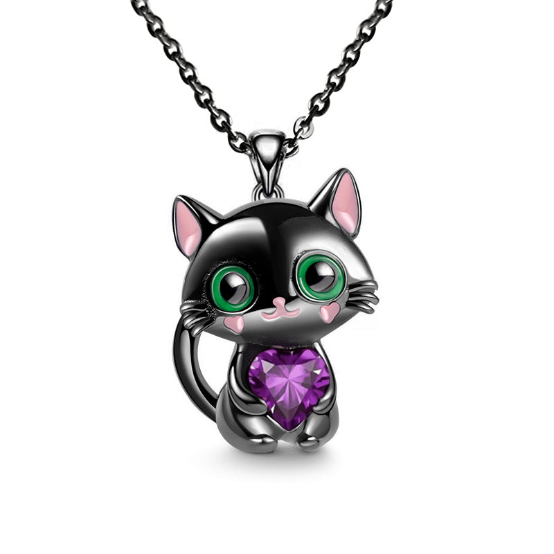 Black Cat Necklace