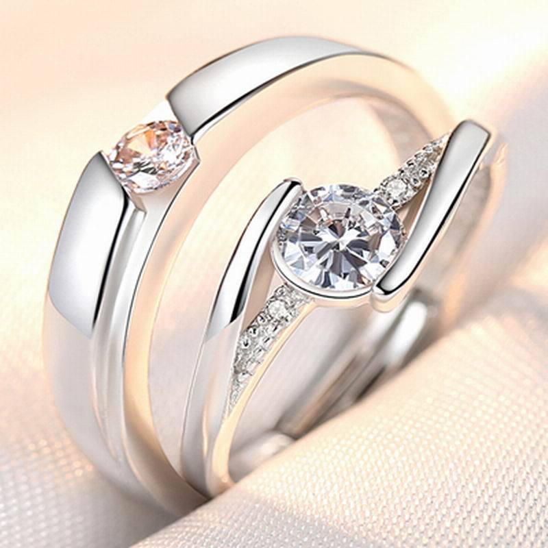 Opening Wedding Simulation Diamond Ring