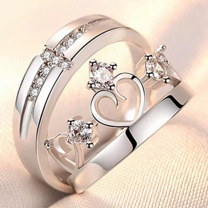 Opening Wedding Simulation Diamond Ring