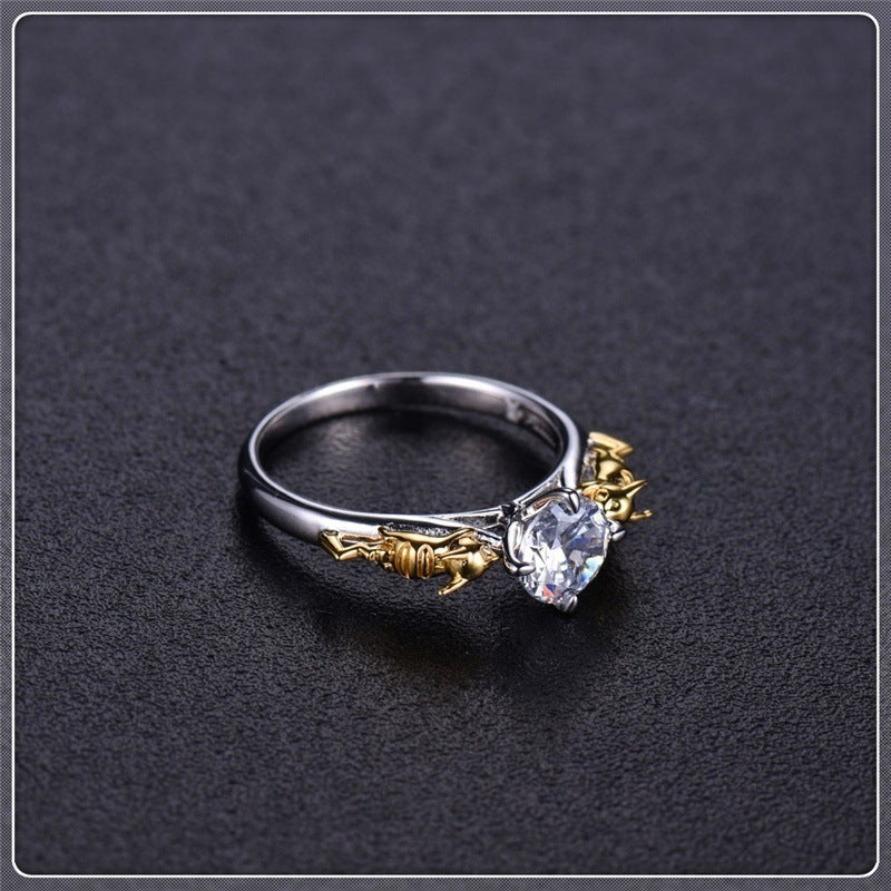 Crystal Ring Cosplay Unisex Rings
