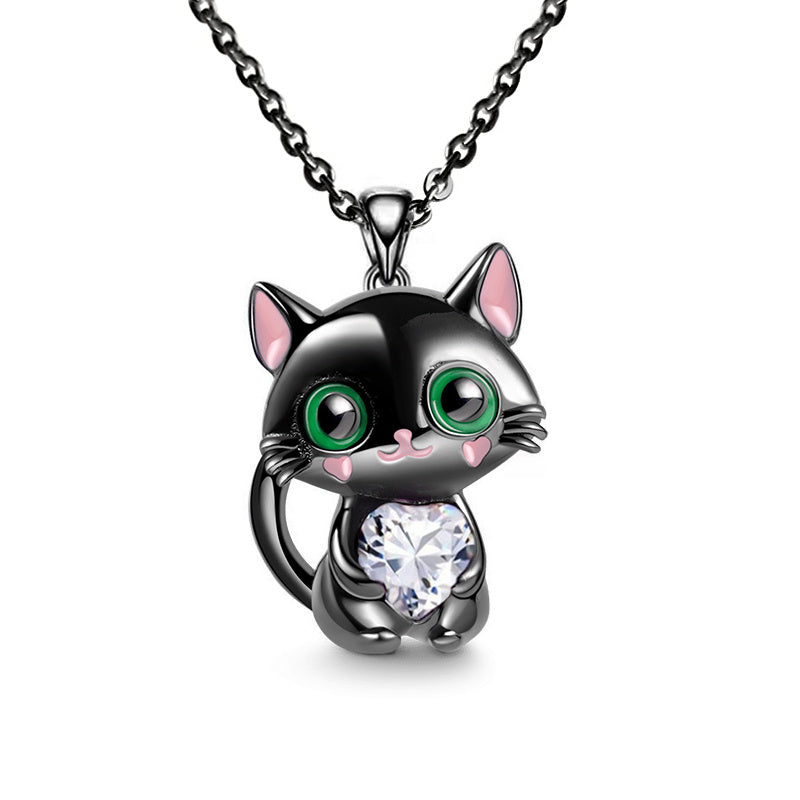 Black Cat Necklace