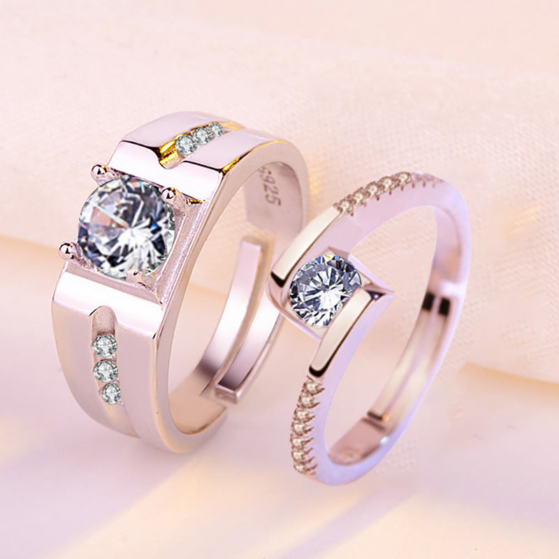 Opening Wedding Simulation Diamond Ring