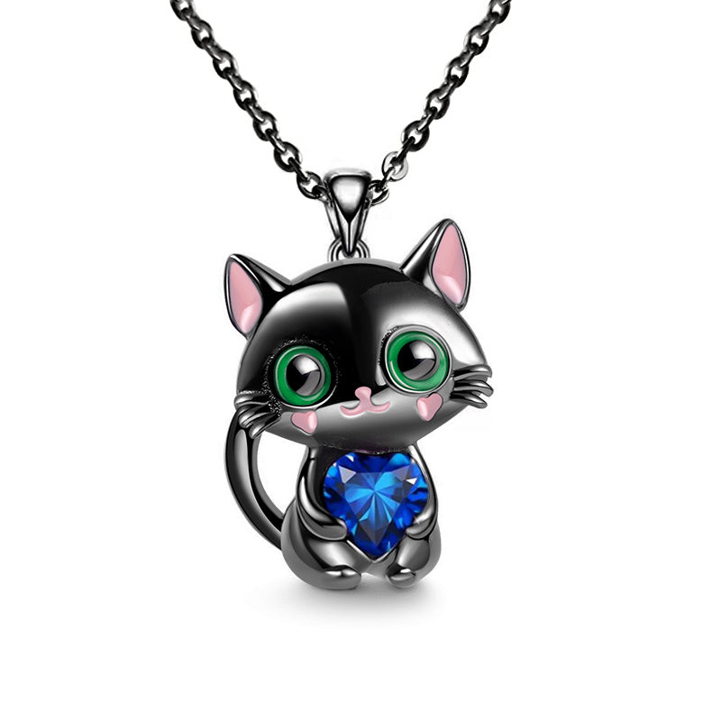 Black Cat Necklace
