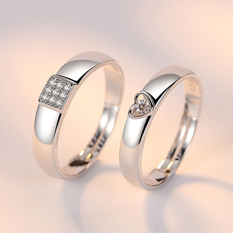 Opening Wedding Simulation Diamond Ring