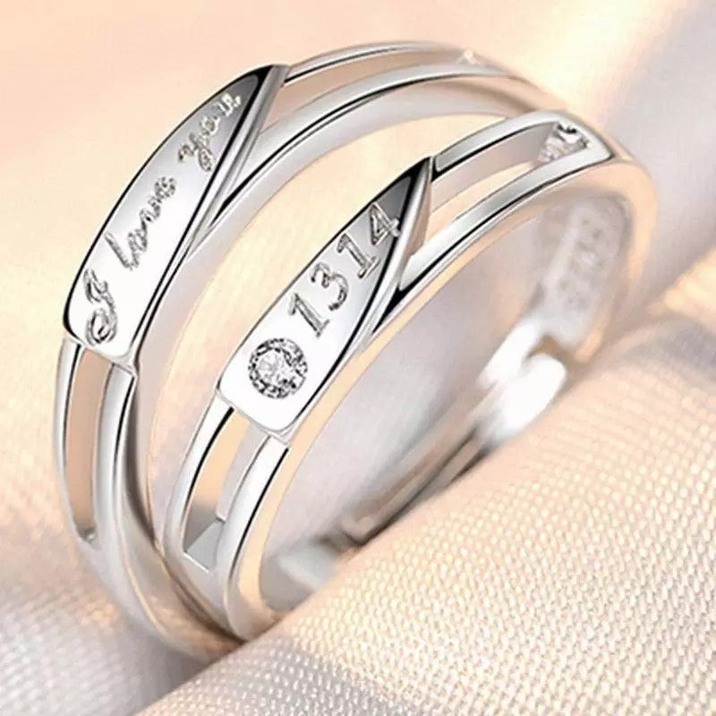 Opening Wedding Simulation Diamond Ring