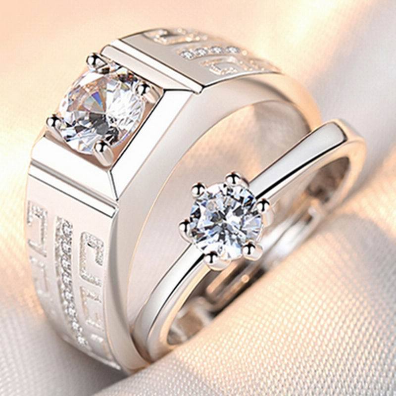 Opening Wedding Simulation Diamond Ring