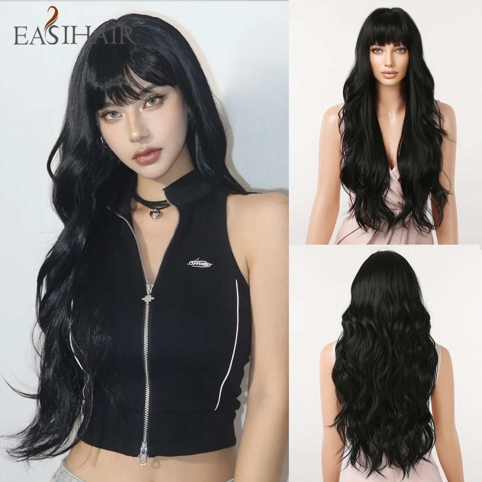 Long Curly Synthetic Wigs