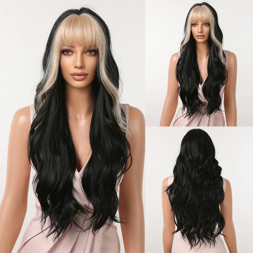 Long Curly Synthetic Wigs