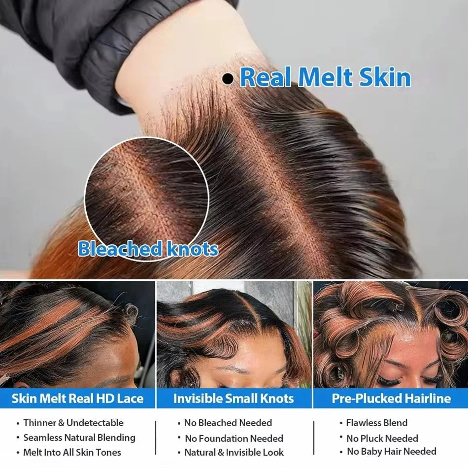 Body Wave HD Lace Front Human Hair Wig