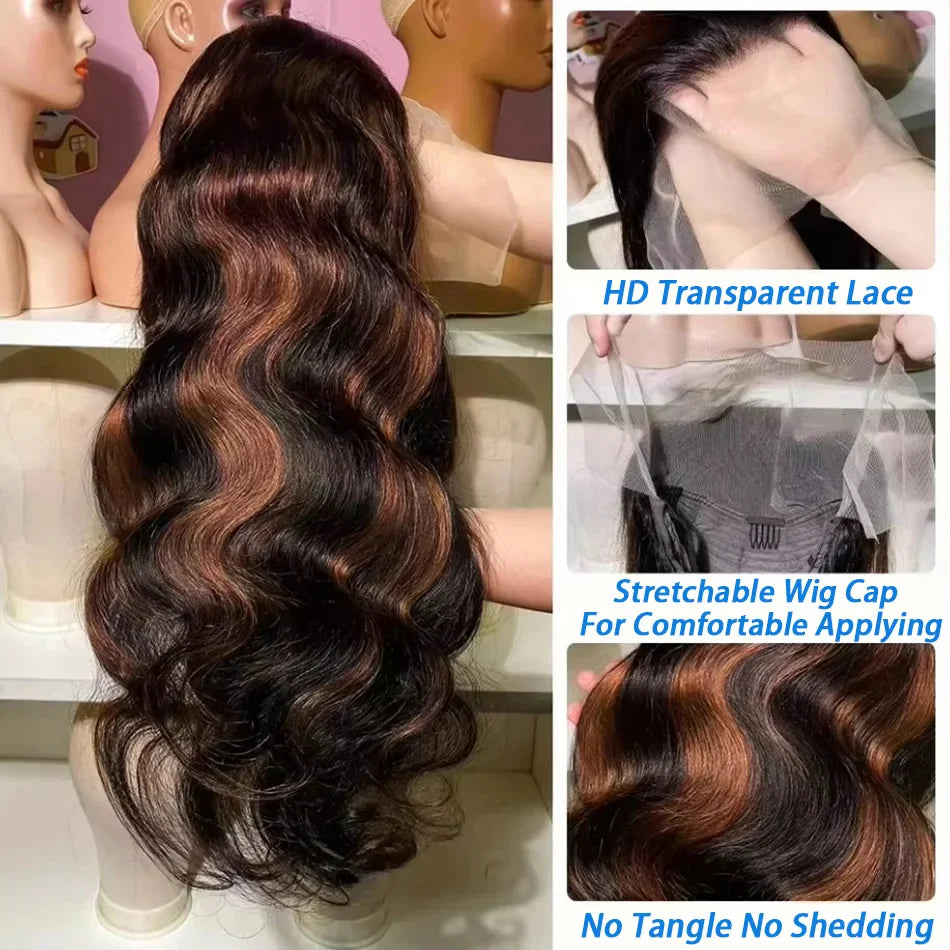 Body Wave HD Lace Front Human Hair Wig