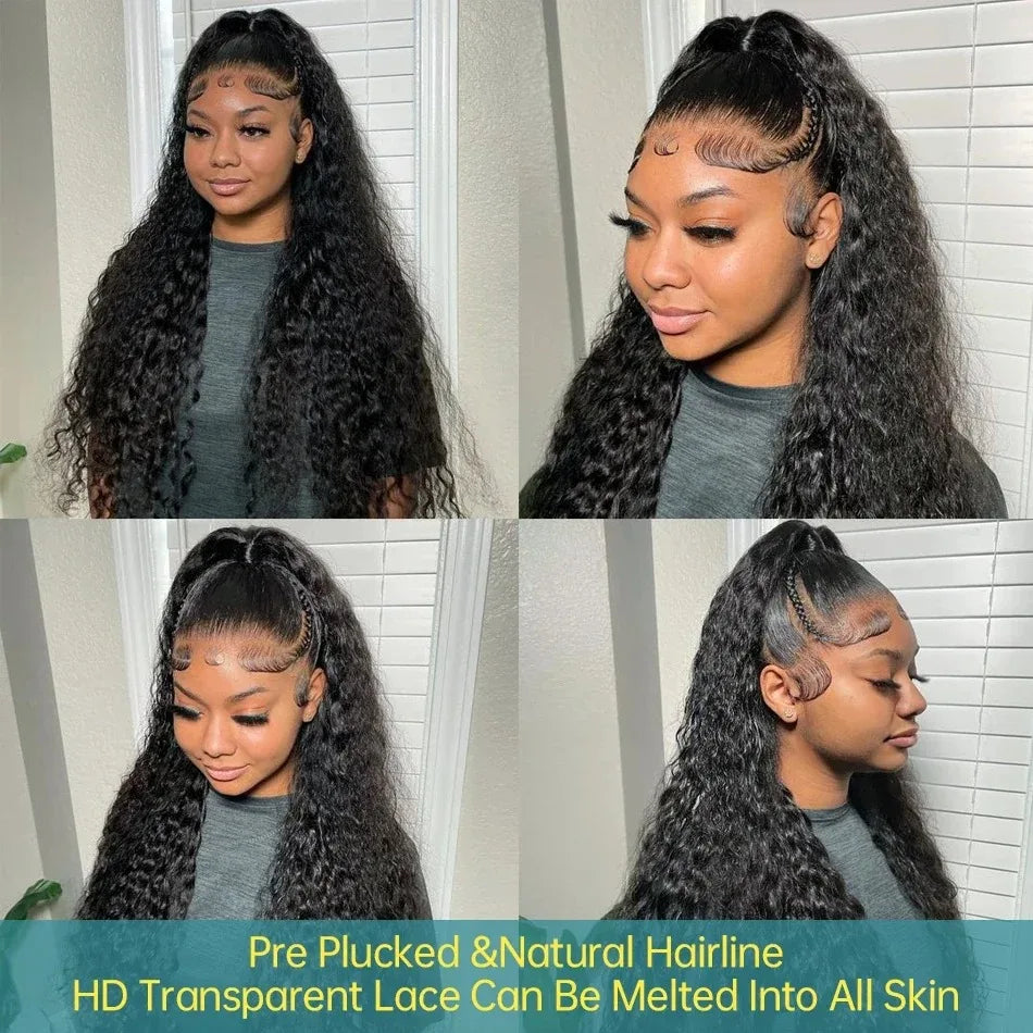 HD Lace Frontal Curly Wigs