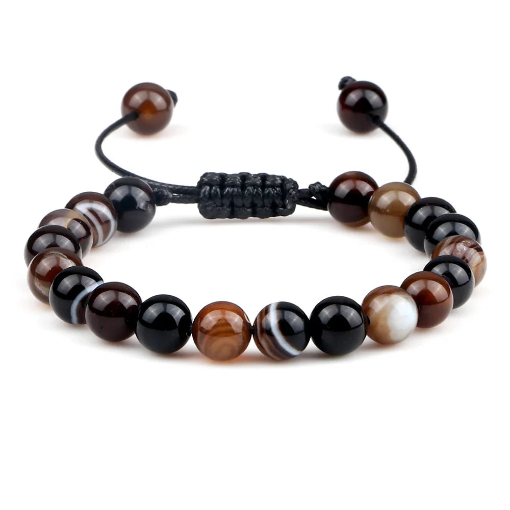 Tiger Eye Stone Beads Bracelet