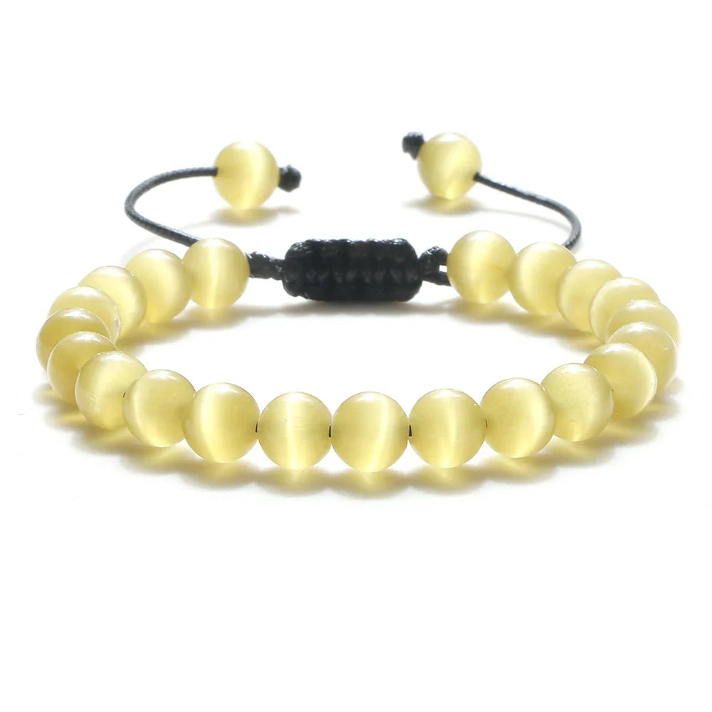 Tiger Eye Stone Beads Bracelet