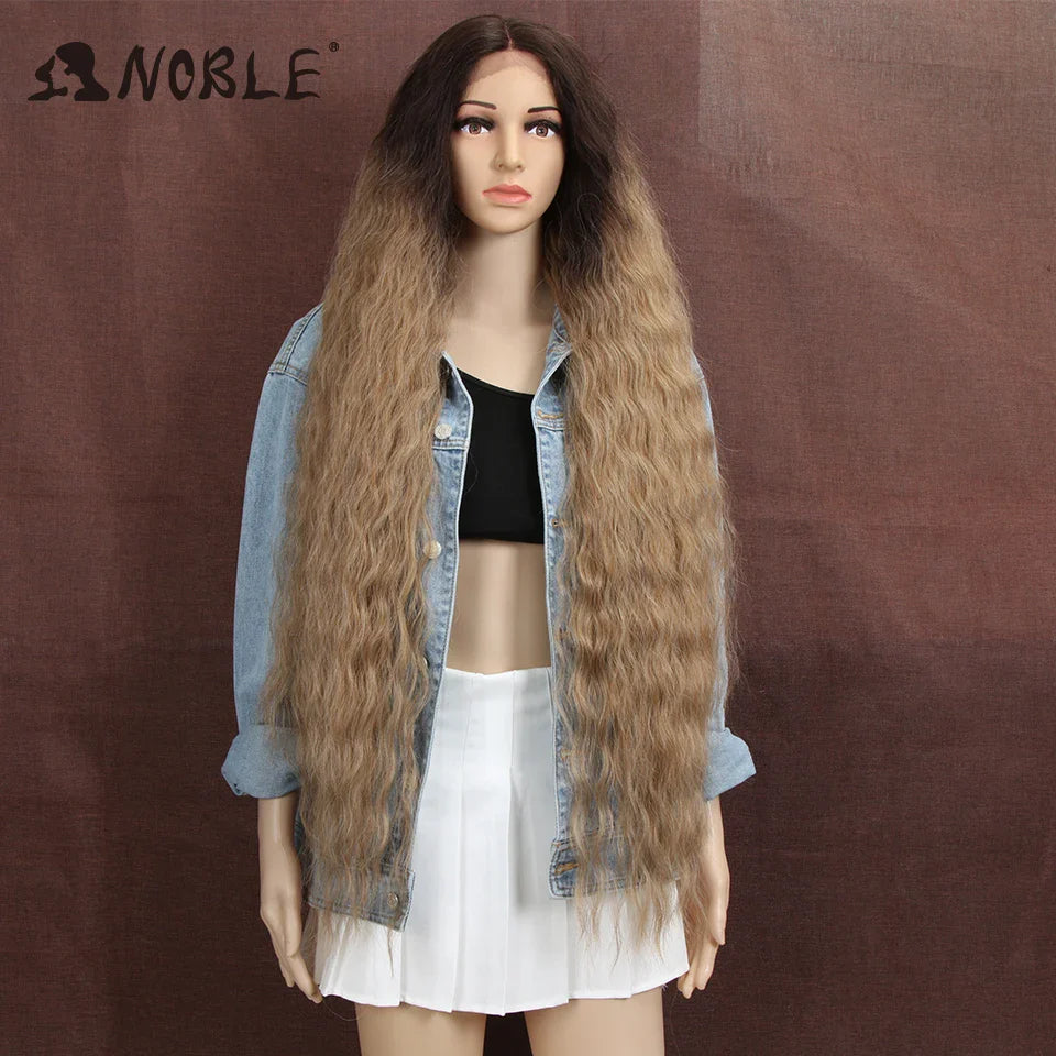 Noble Cosplay Synthetic Lace Wigs