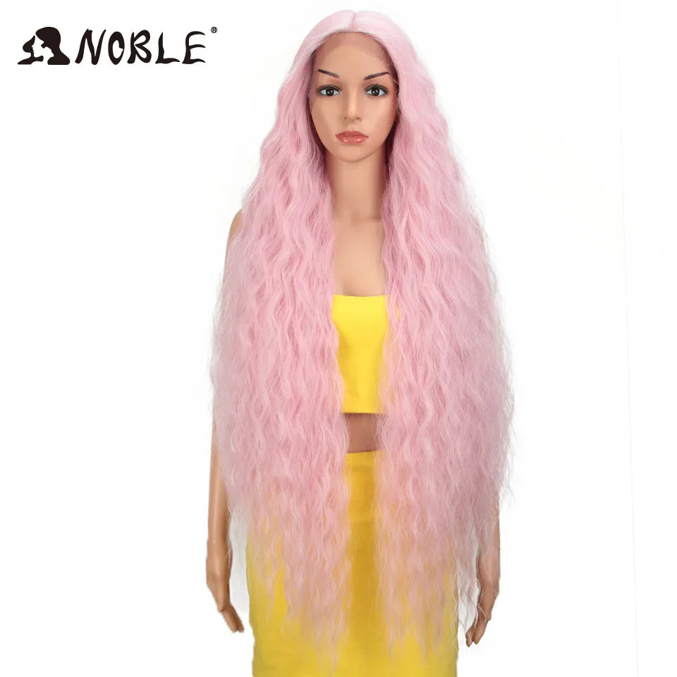 Noble Cosplay Synthetic Lace Wigs