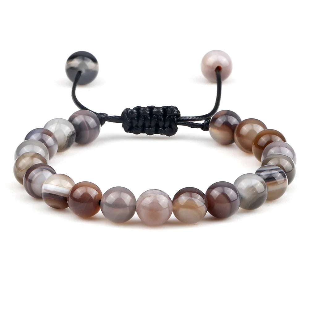 Tiger Eye Stone Beads Bracelet