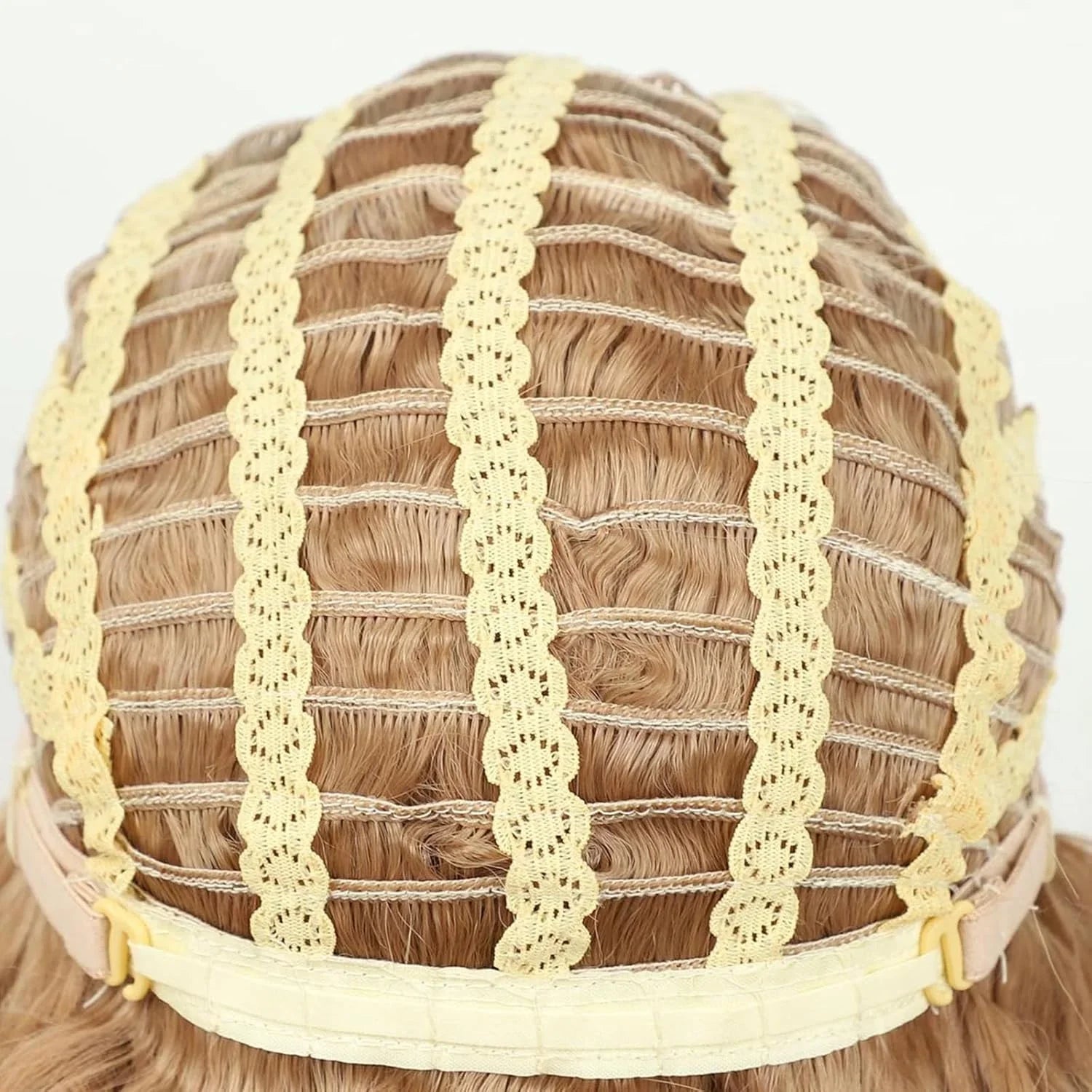 Short Layered Blonde Bob Wig