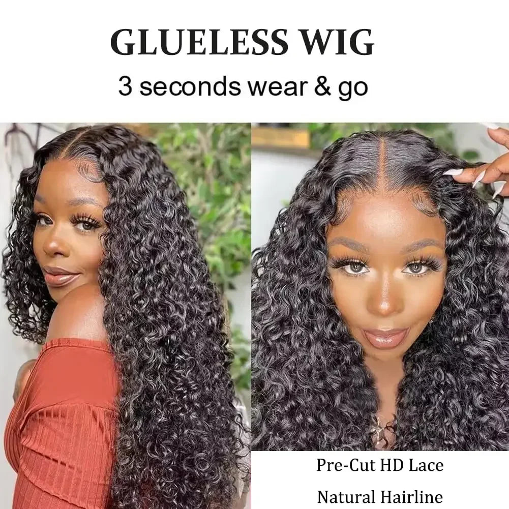 13X4 Lace Front Wig Water Wave Human Hair