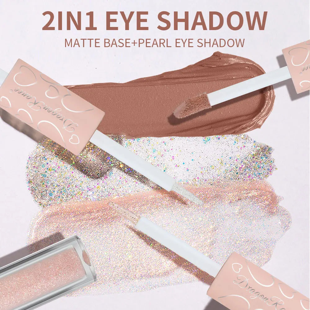 Matte Liquid Eyeshadow Shimmer Glitter