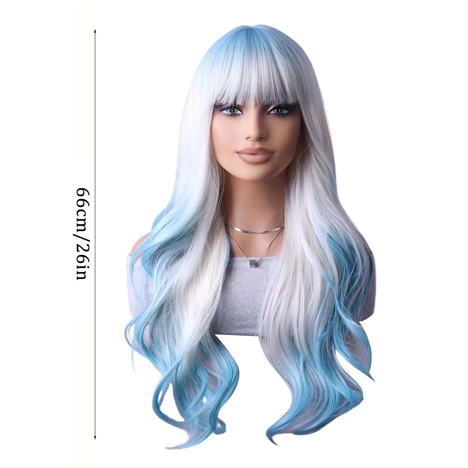 High-temperature Silk Wig