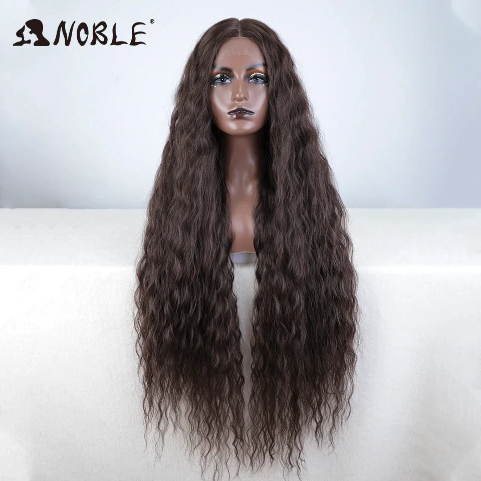 Noble Cosplay Synthetic Lace Wigs