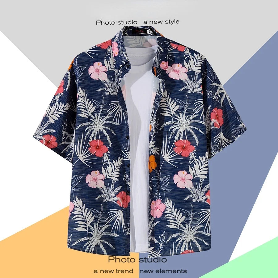 Men Street Summer Daily Shirt