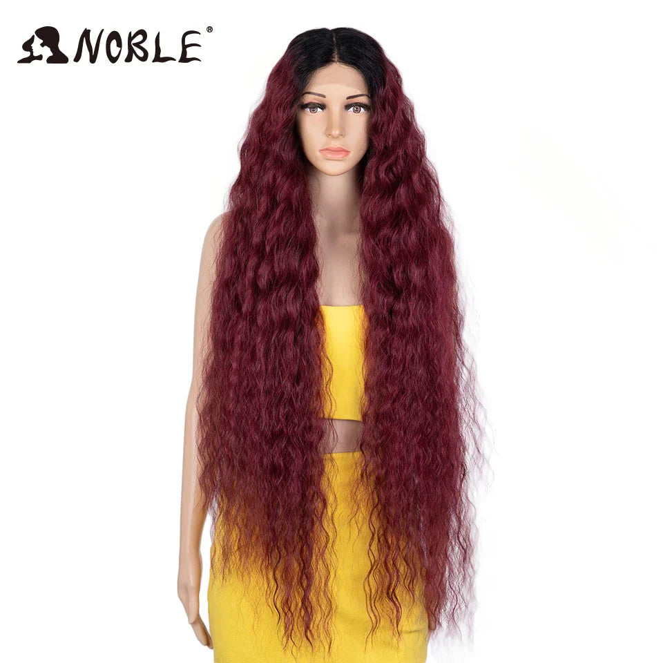 Noble Cosplay Synthetic Lace Wigs