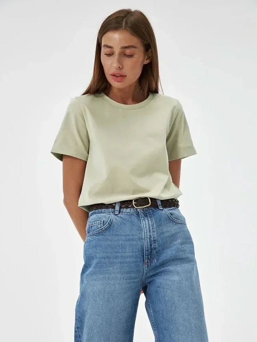 Bottoming Basic Fashionable Tops