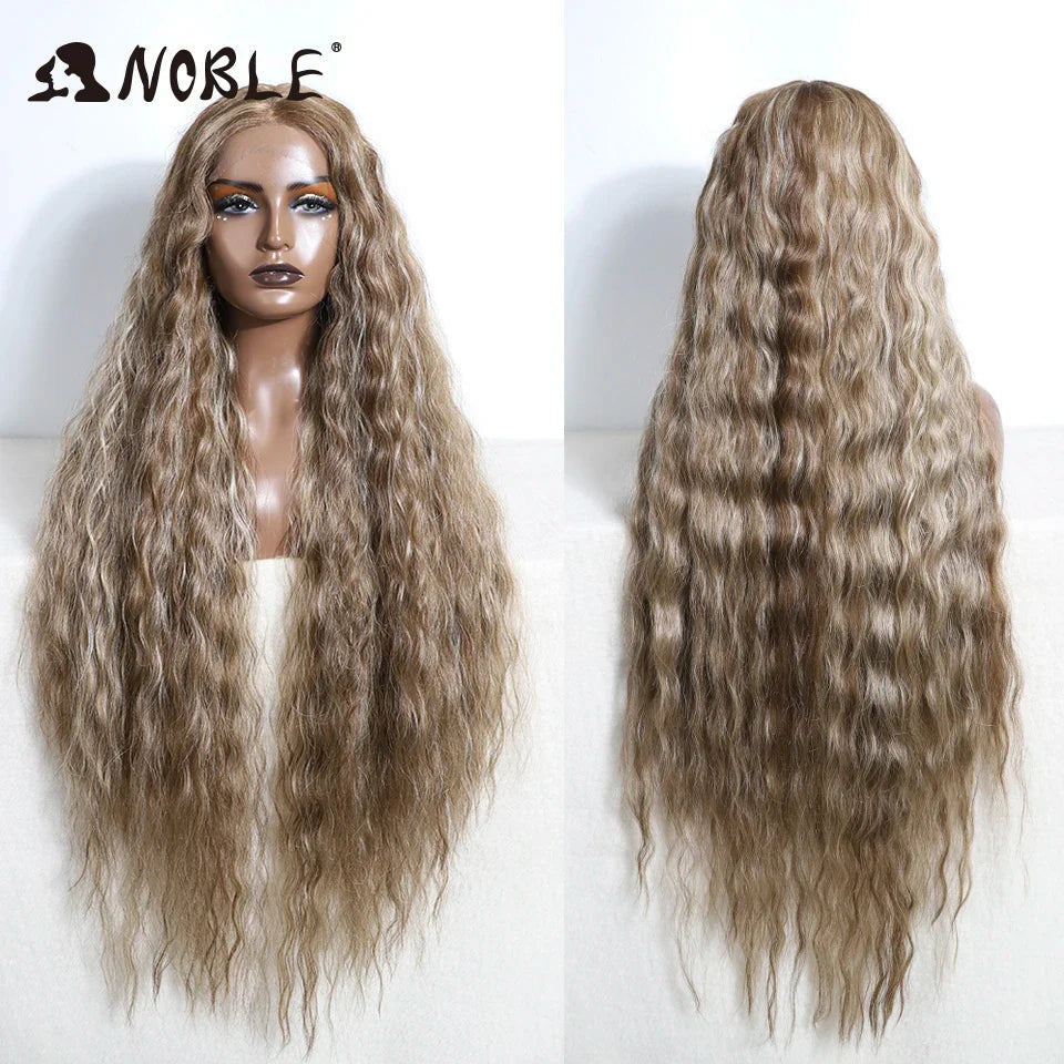 Noble Cosplay Synthetic Lace Wigs