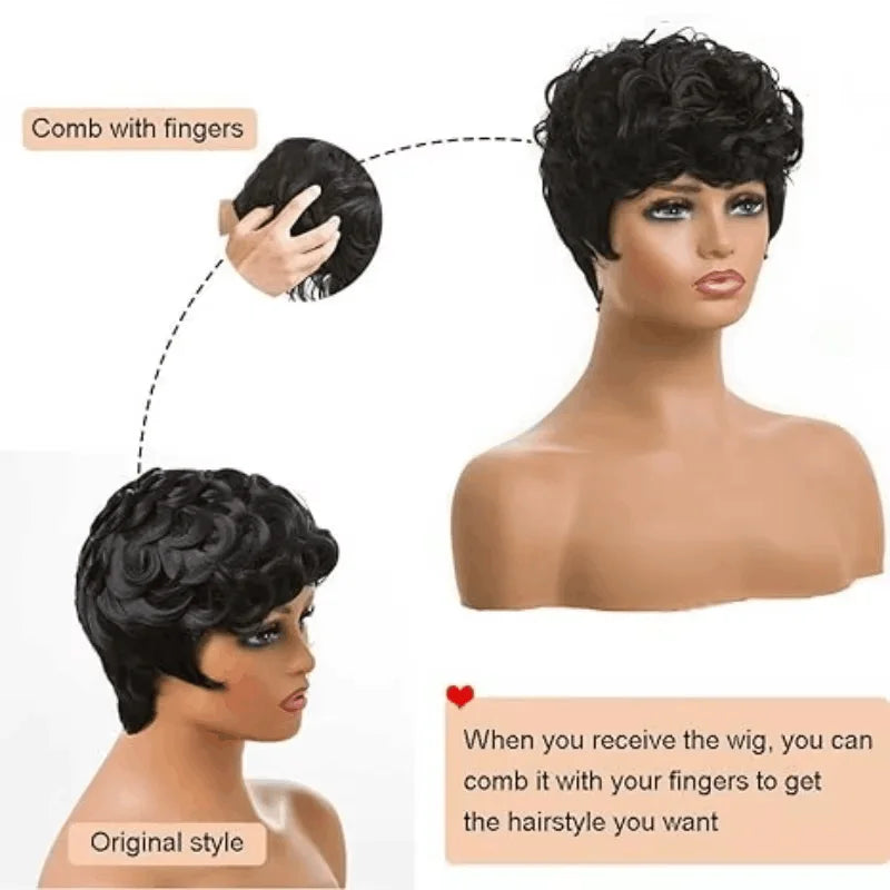 Short Pixie Wigs