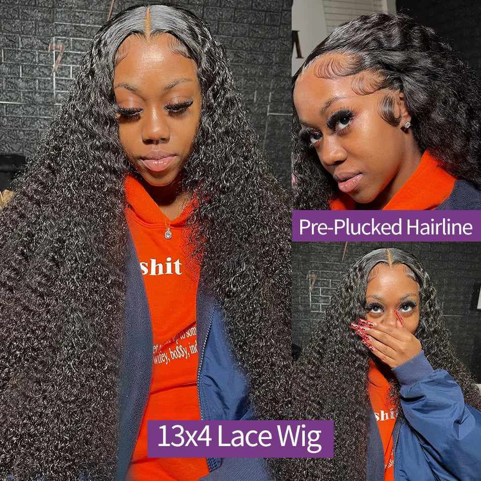Hd Lace Front Curly Hair Wigs