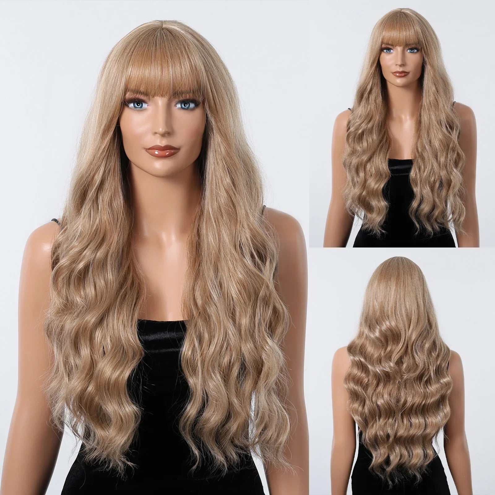 Long Curly Synthetic Wigs