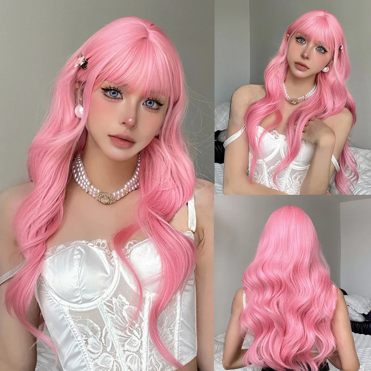 Long Curly Synthetic Wigs