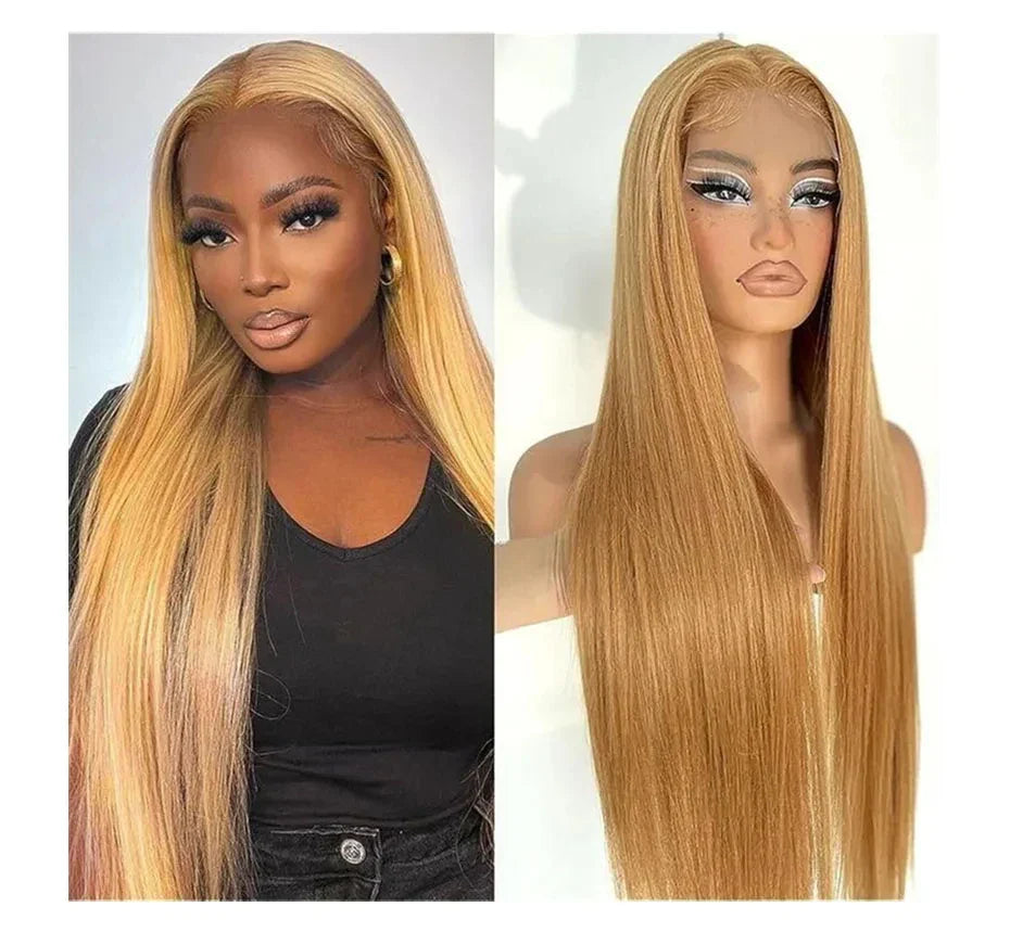 Honey Blonde Human Hair Wig