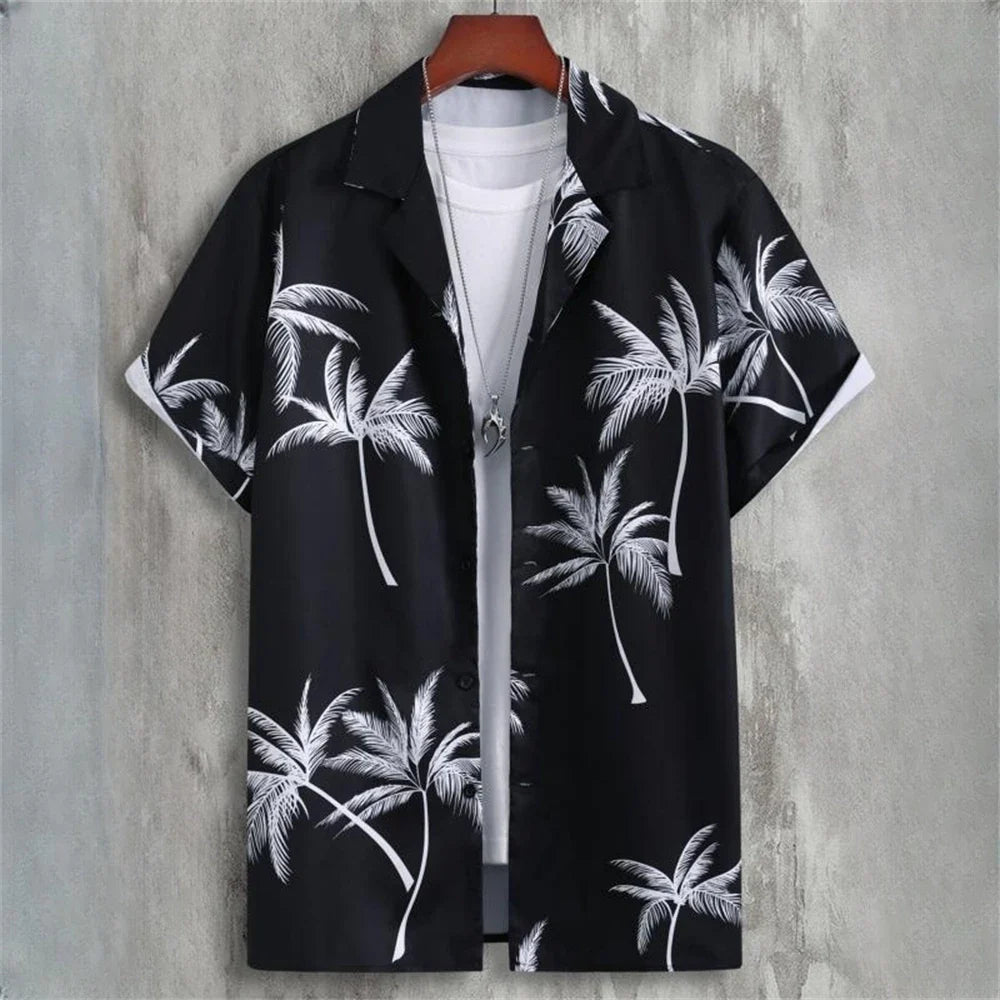 3d Patchwork Printing Hawaiian Shirts