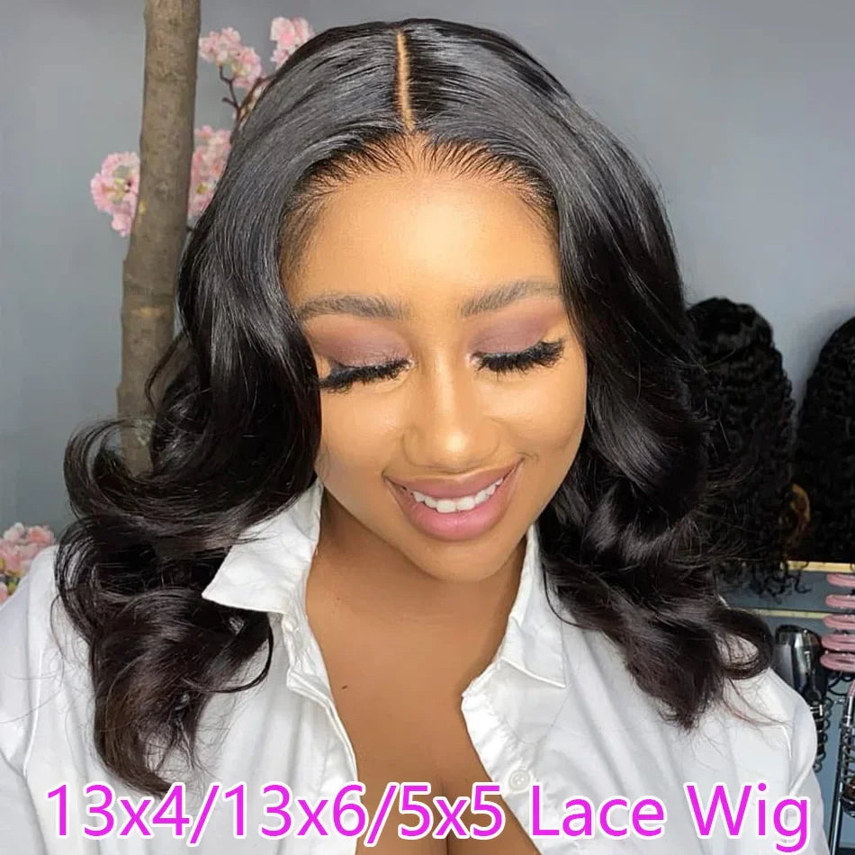 Virgin Remy Hair Lace Closure Wigs