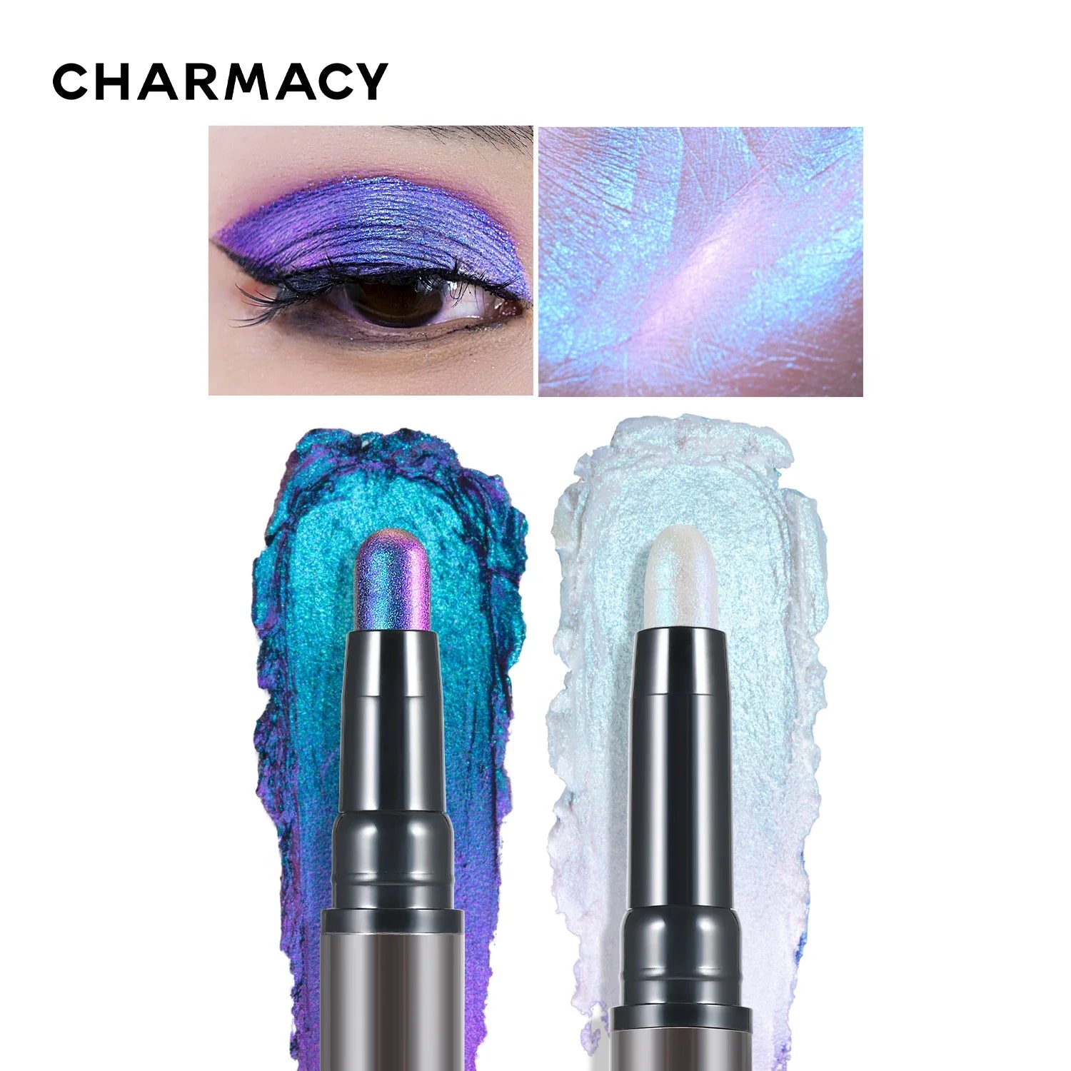 Multichrome Eyeshadow Sticks High Pigmented Glitter