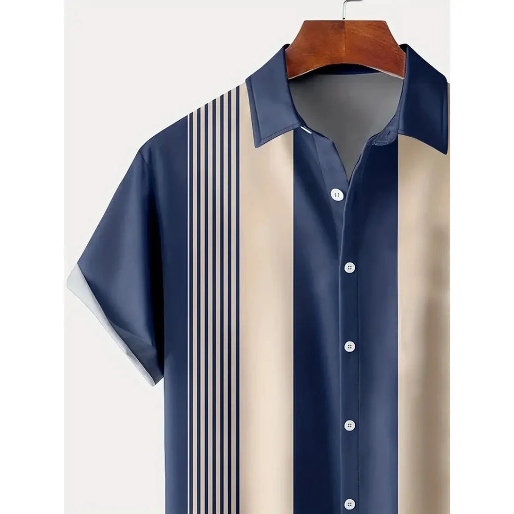 Gradient Striped Shirt