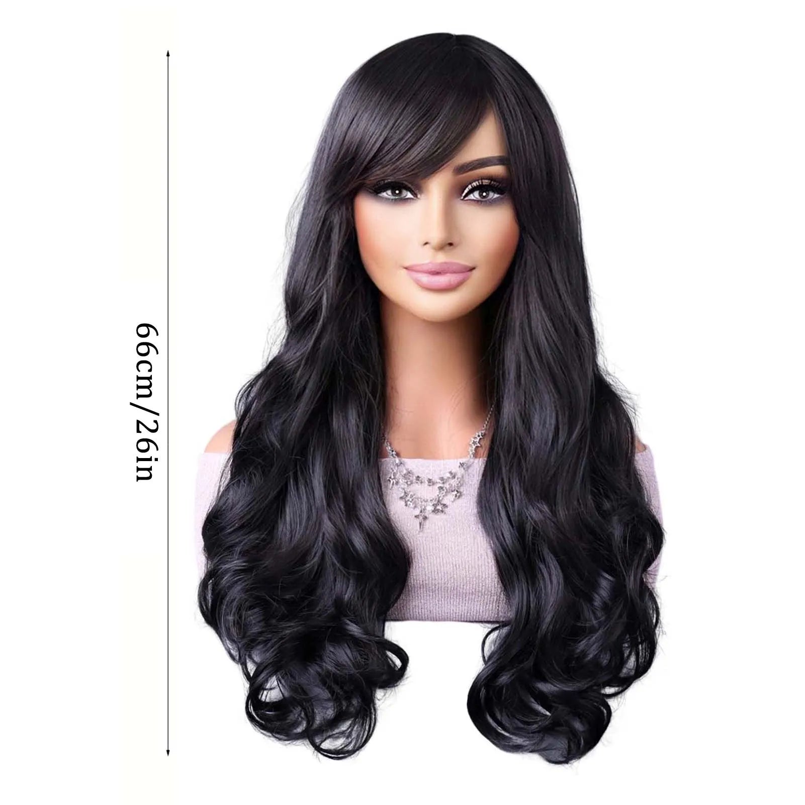 High-temperature Silk Wig
