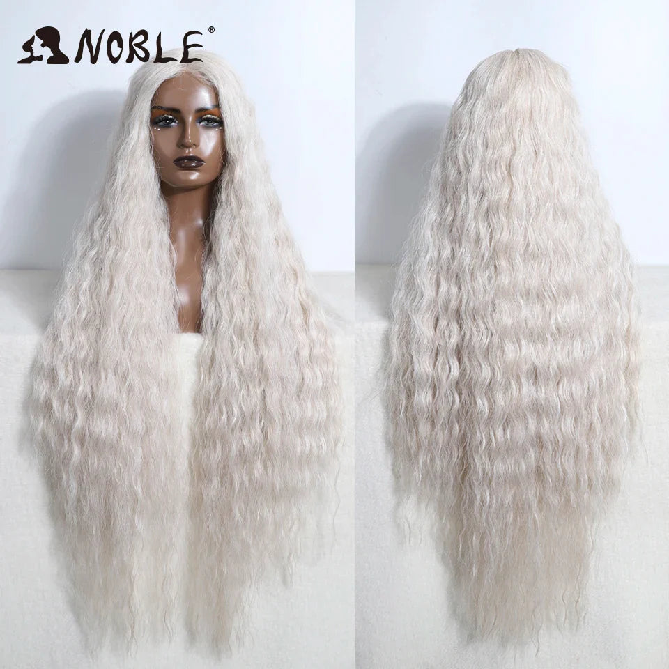 Noble Cosplay Synthetic Lace Wigs