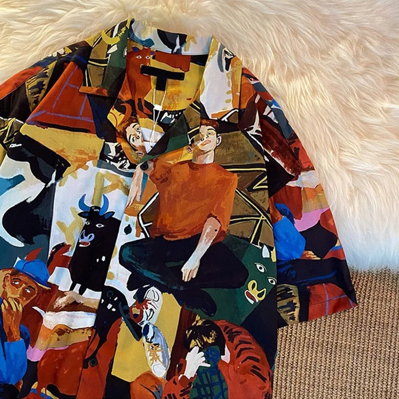 Men Street Summer Daily Shirt