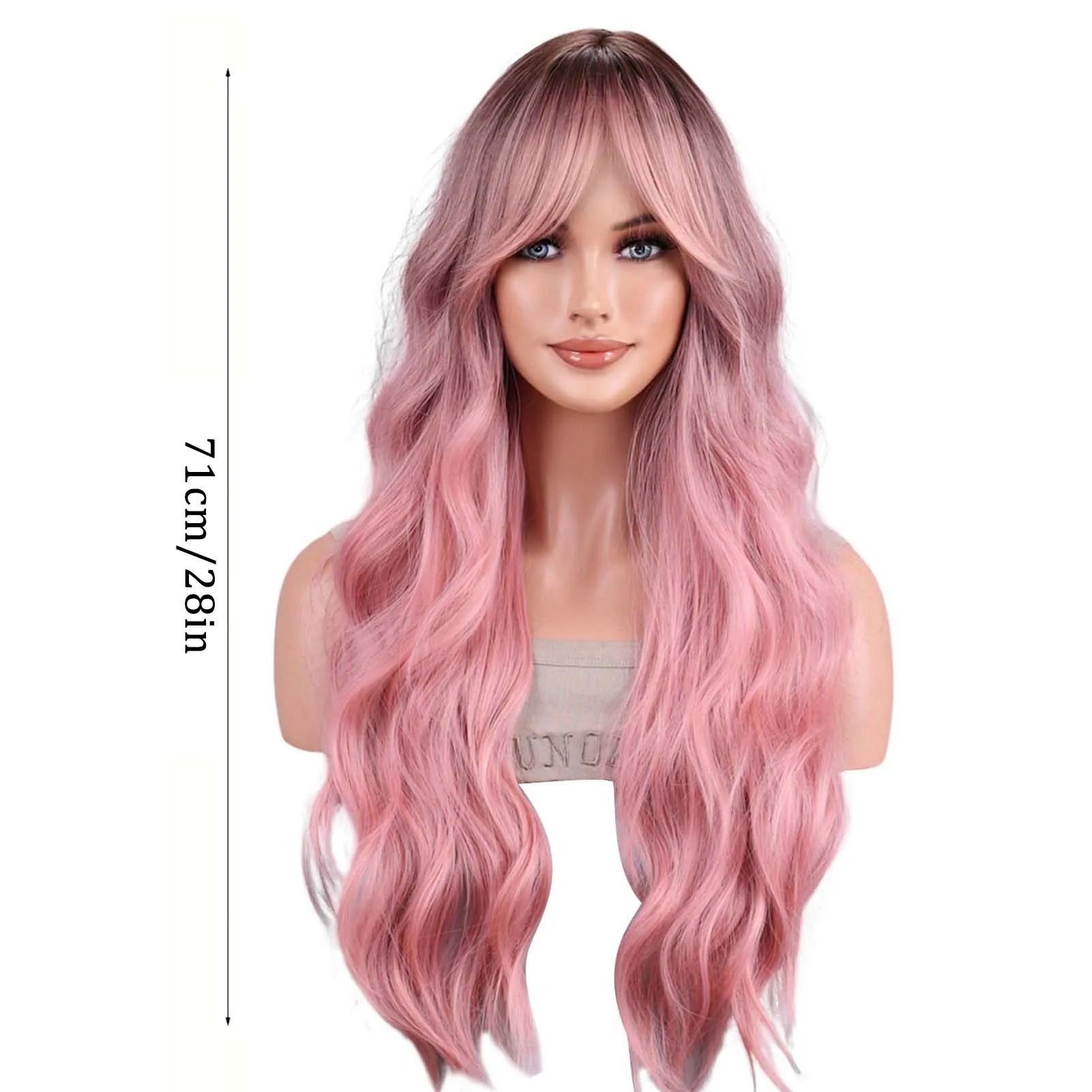 High-temperature Silk Wig