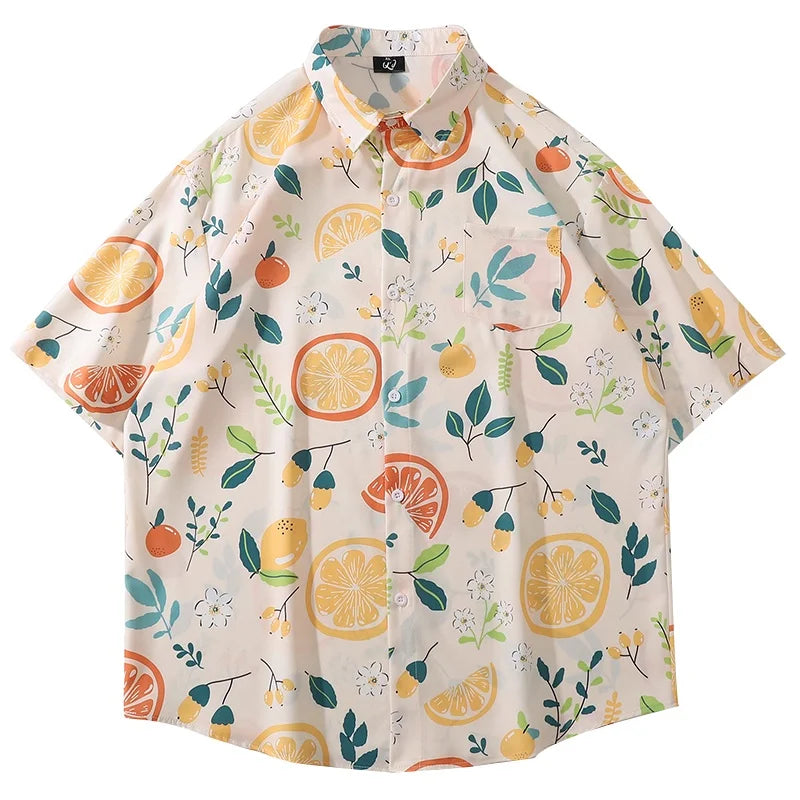 Men Street Summer Daily Shirt